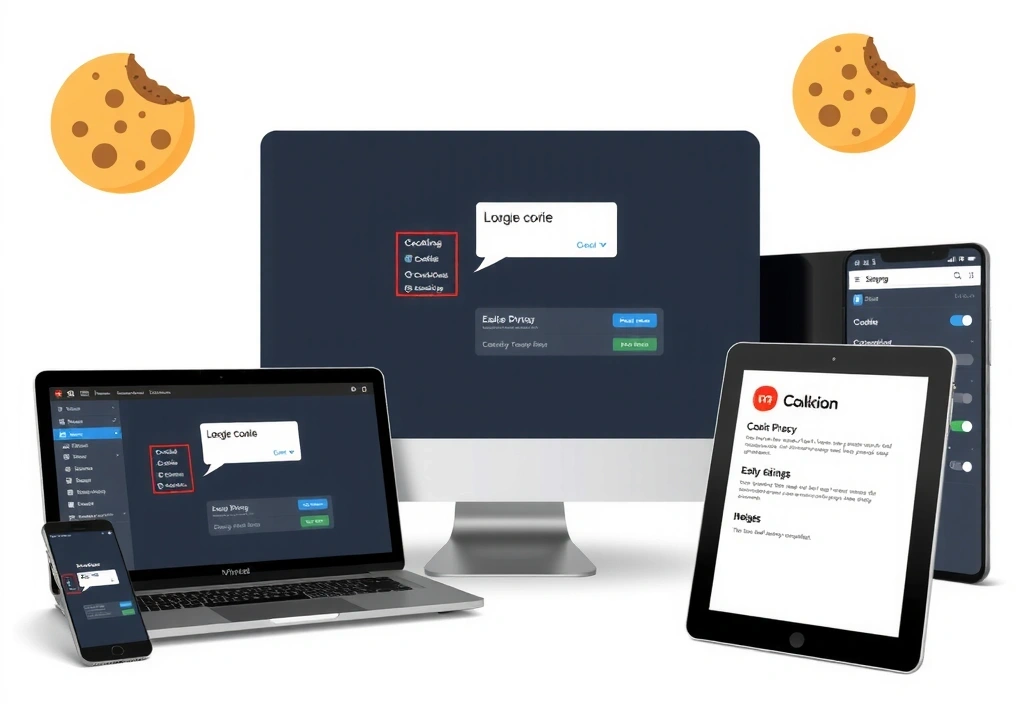 Gestión de cookies y configuración de privacidad en dispositivos digitales